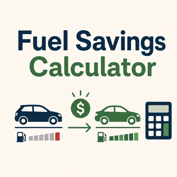Fuel Savings Calculator illustration