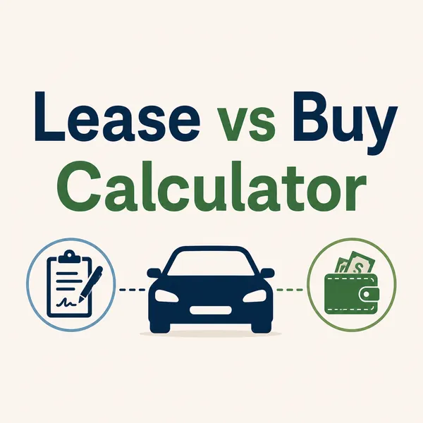 Lease vs Buy Calculator illustration
