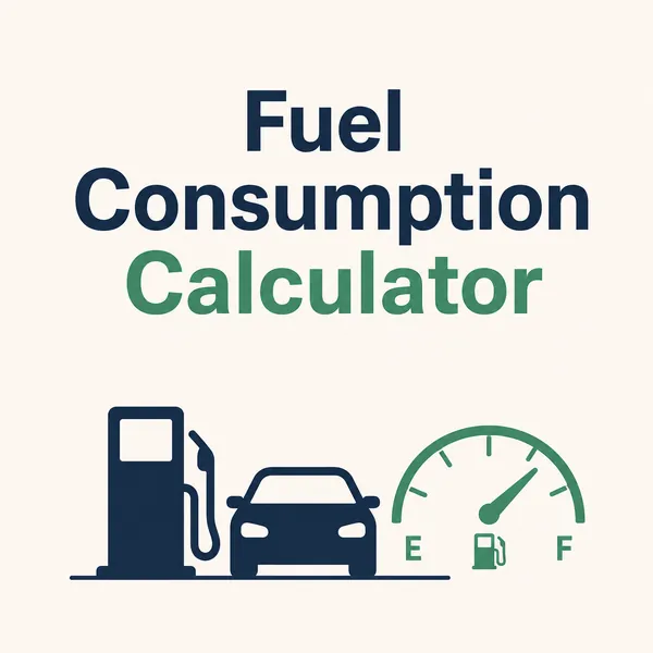 Fuel Consumption Calculator illustration
